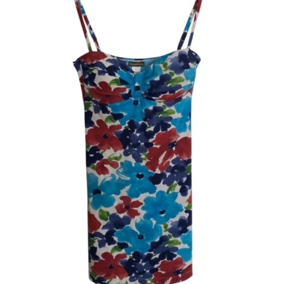 Tommy Bahama Floral Swim Cover Up Dress Medium - Picture 1 of 5